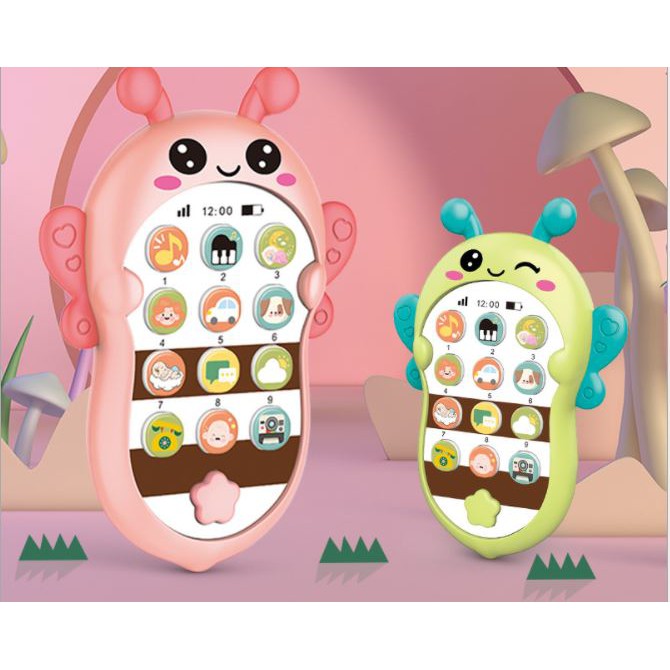 Điện thoại di động đồ chơi đa năng an toàn hỗ trợ giáo dục song ngữ cho trẻ em