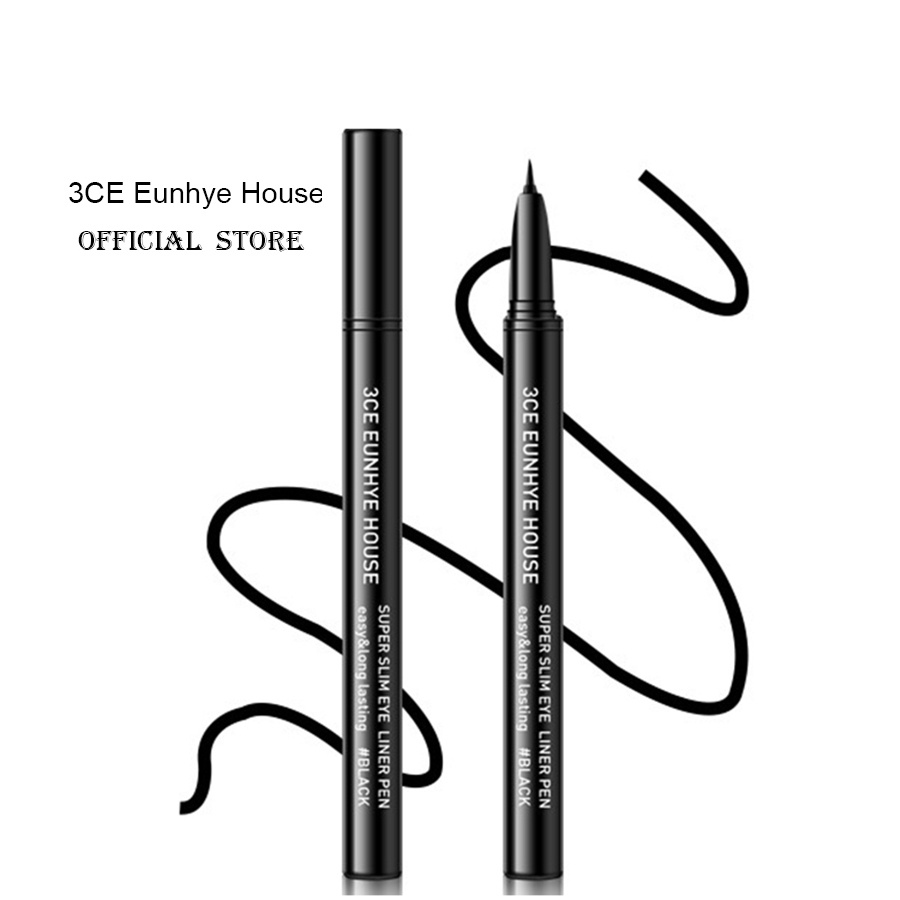 Bút Kẻ Mắt Dạng lỏng 3CE Eunhye House  Super Slim Eye Liner Pen | WebRaoVat - webraovat.net.vn