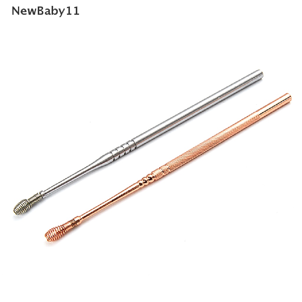 Dụng Cụ Lấy Ráy Tai Bằng Thép Không Gỉ Hình Xoắn Ốc