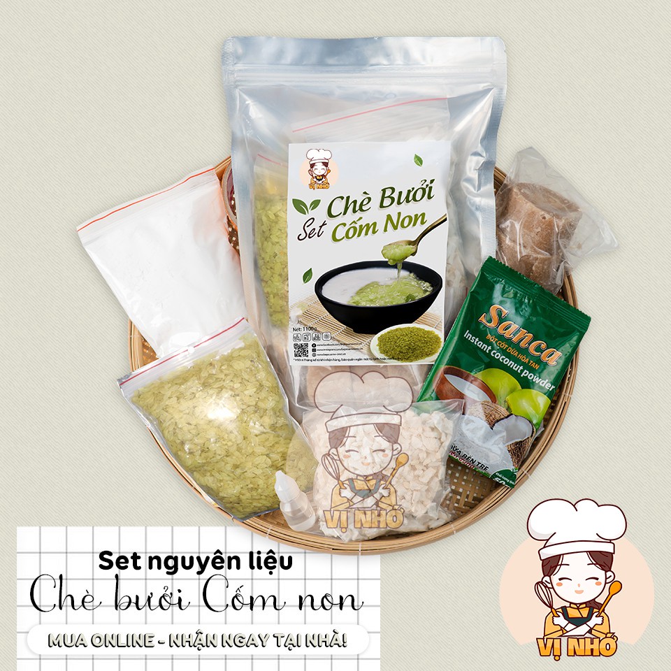 Chè Bưởi Cốm Siêu Cùi An Giang (SET 50 Chén) Tặng Kèm Công Thức - VỊ NHỚ
