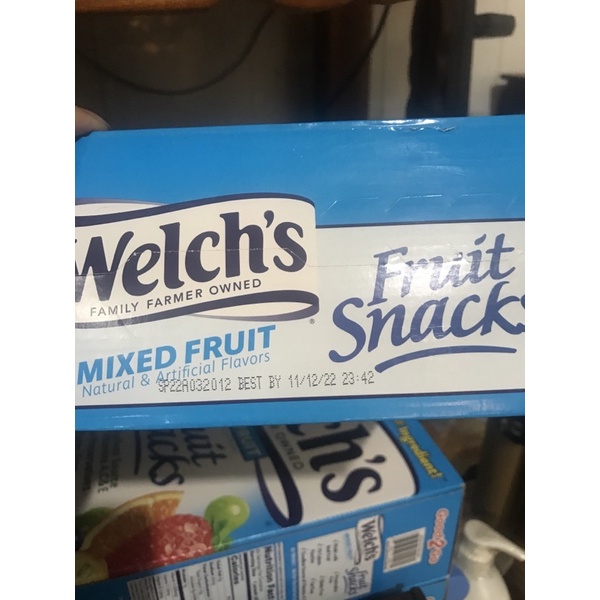 combo 10 gói kẹo dẻo Welchs của Mỹ date 2023