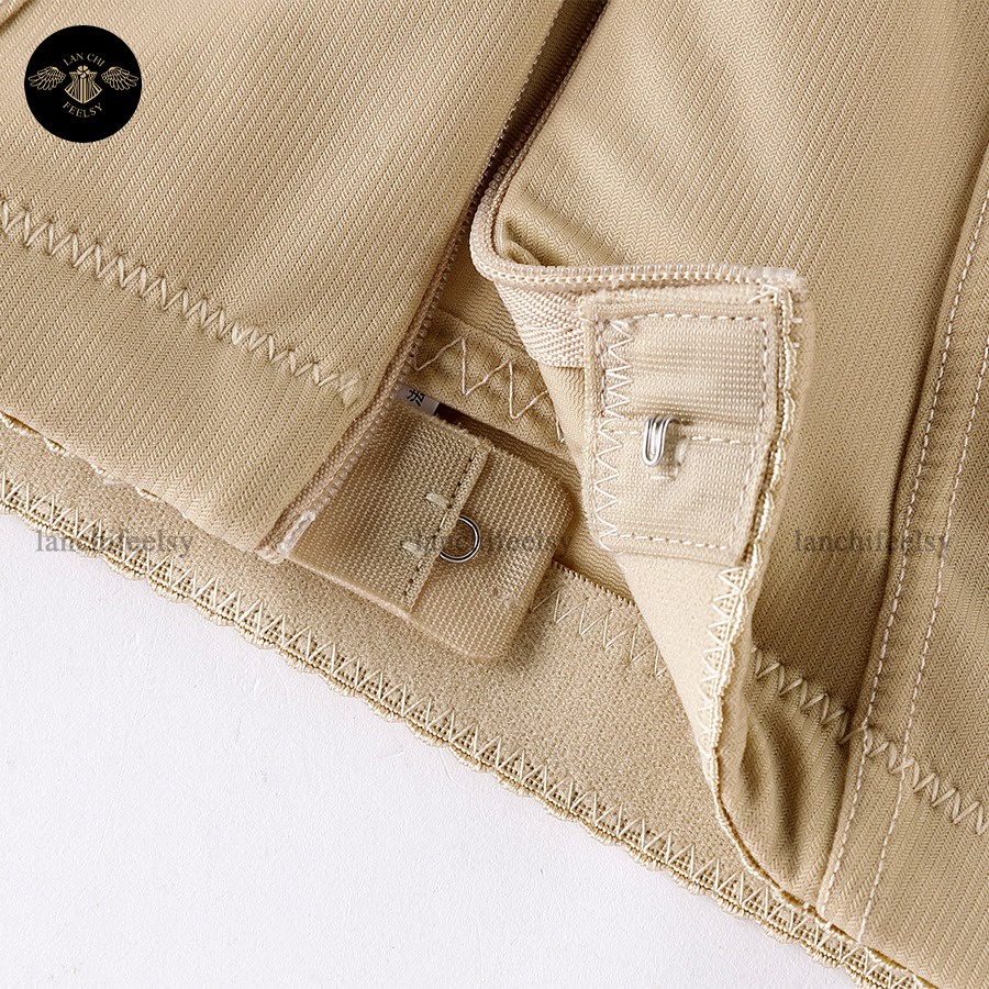 Quần gen bụng khóa kéo định hình giảm mỡ cạp cao Slim 10, thanh định hình siết eo chống cuộn,chống xệ, mặc váy không lộ | BigBuy360 - bigbuy360.vn