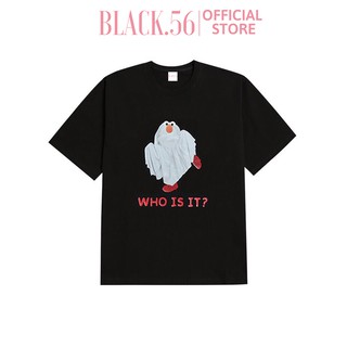 Áo thun oversize ADLV GHOST ELMO , áo thun unisex tay lỡ chất cotton 100% , BLACK56 SS21 M97