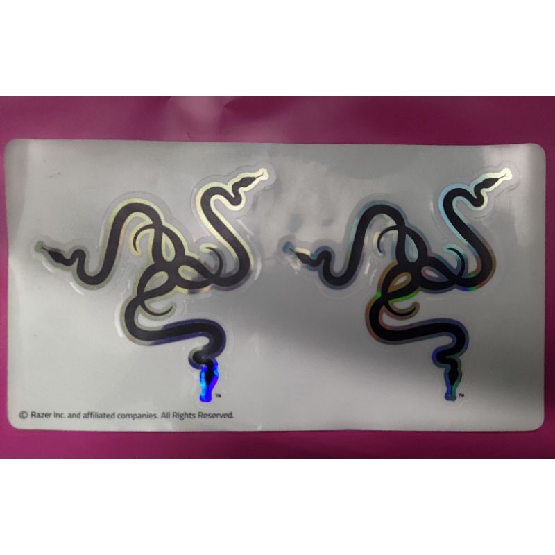 Miếng dán logo razer chroma