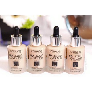 Kem Nền Kiềm Dầu Catrice HD 24h Liquid Coverage Foundation