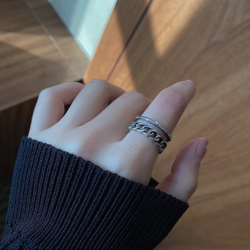 Nhẫn đeo tay phong cách retro châu Âu