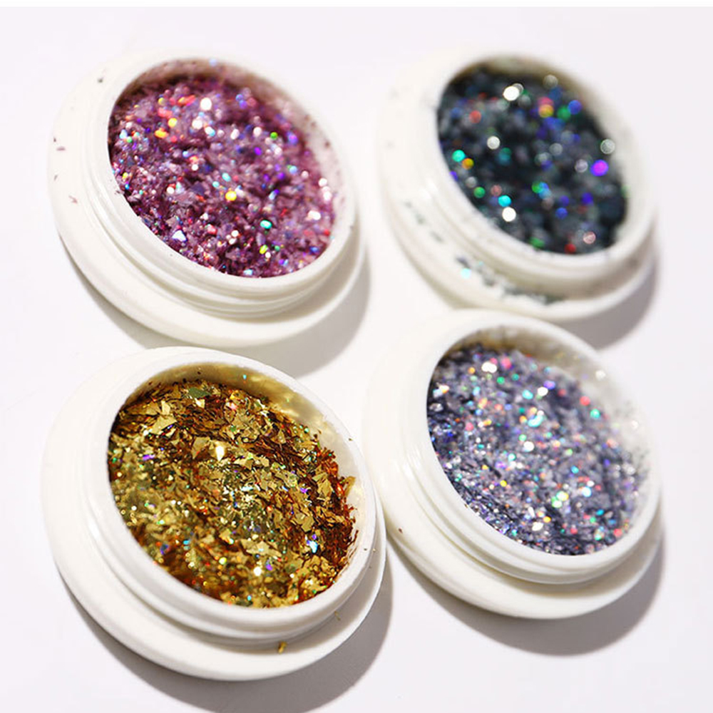 Kim Sa 3D Lấp Lánh Trang Trí Móng Tay Nghệ Thuật DIY