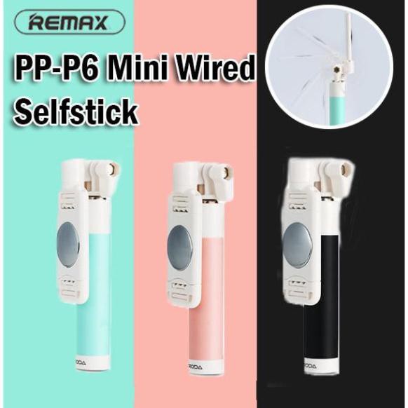 Gậy tự sướng có gương Remax P6 - Bảo hành 12 tháng