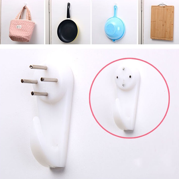 Đinh 4 chân treo tranh, vật dụng gia đình không cần khoan tường