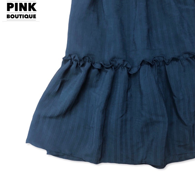 Váy Trễ Vai Dài Đầm Dáng Xòe  Dự Tiệc Bệt Vai Maxi Big Size Đũi Nhăn Thiết Kế PINKBOTIQUE | BigBuy360 - bigbuy360.vn