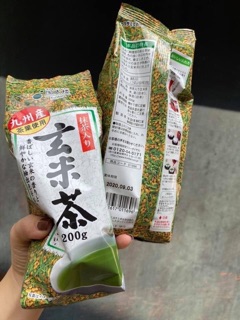 ⚠️FREESHIP⚠️ Trà Xanh Gạo Lứt Rang Kunitaro Nhật Bản gói 200gr