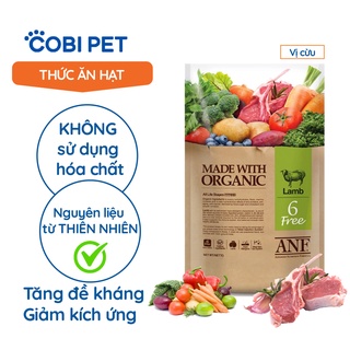 Thức ăn hạt hữu cơ cho chó anf organic 6free nhiều vị