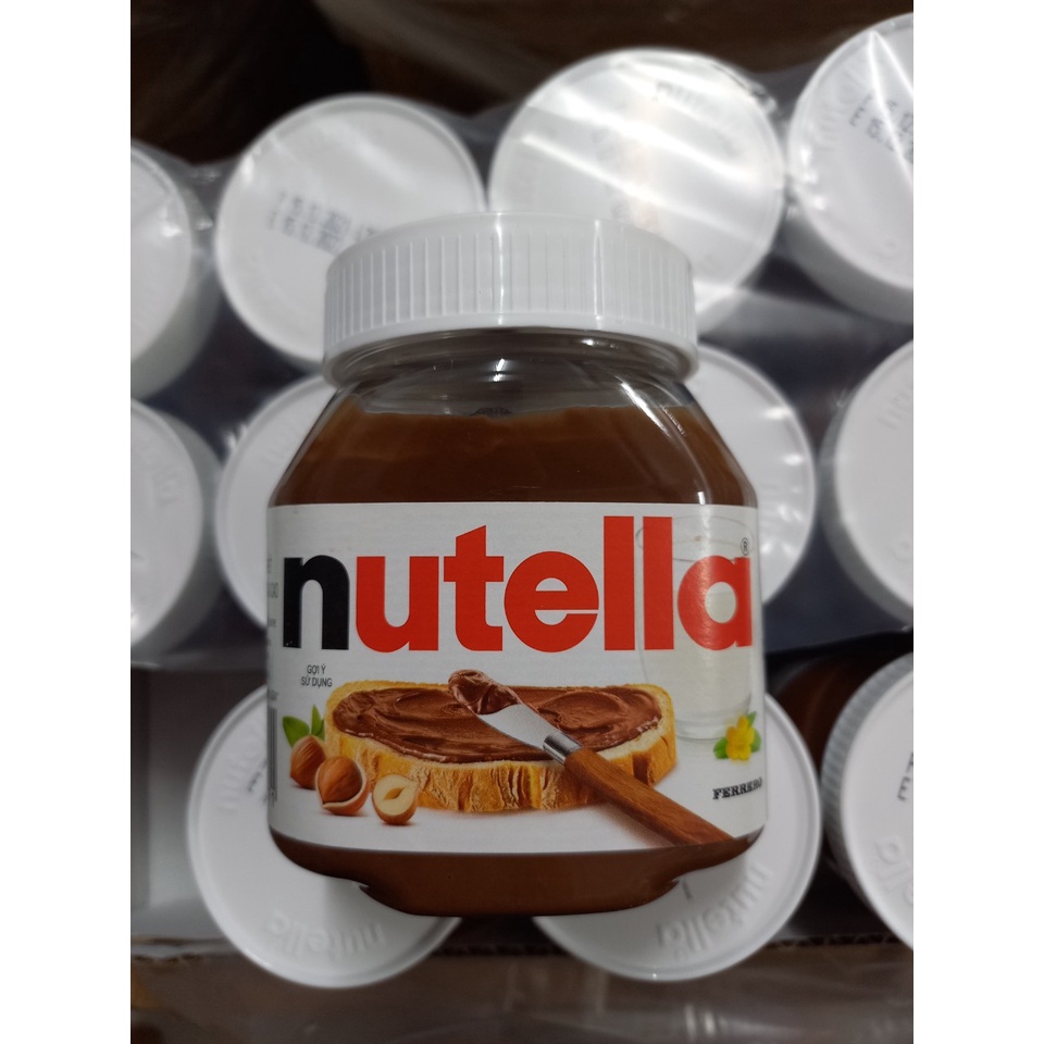 Bơ hạt phỉ phết cacao Nutella hộp 200gr