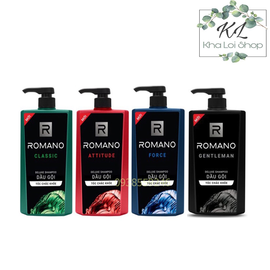 Dầu Gội( Hoặc Sữa Tắm Romano 650g