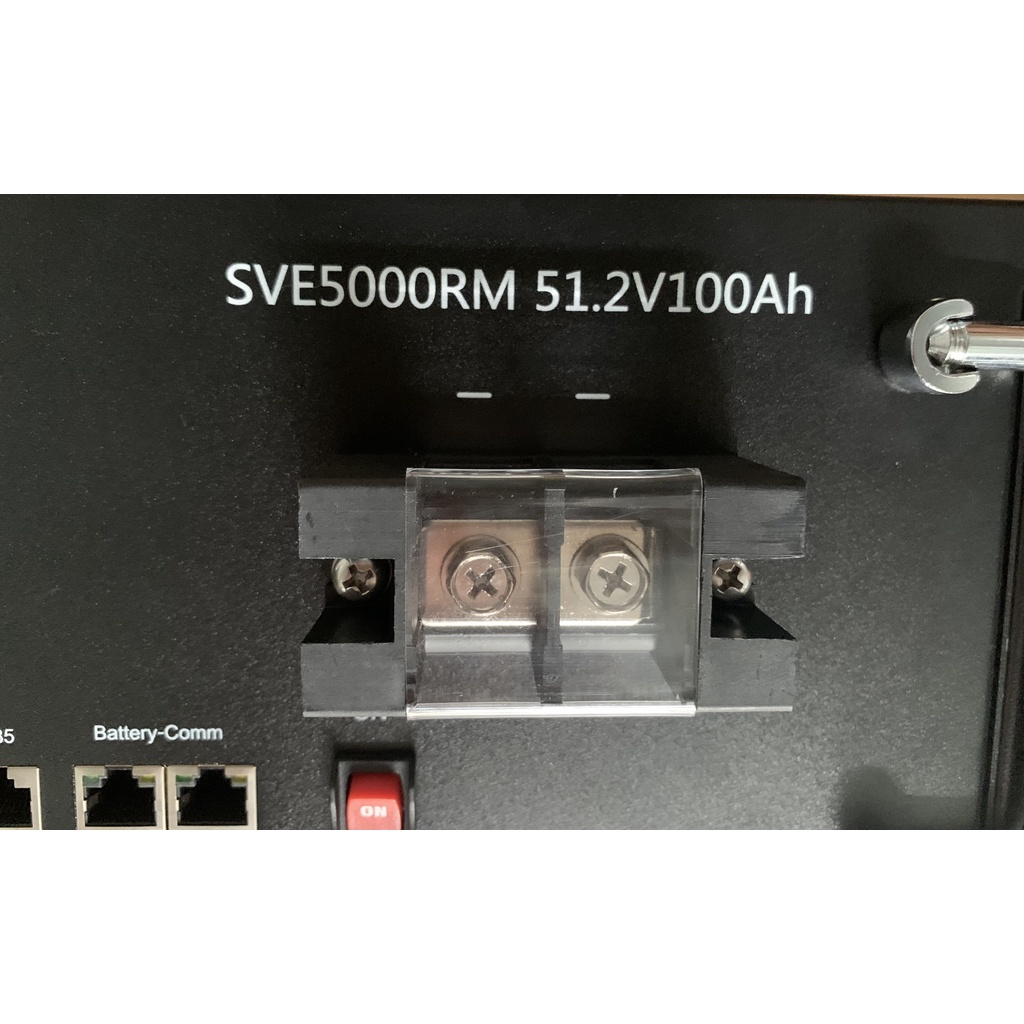 Pin Lithium  SVE SVE5000RM 5.12KWH 51,2V 100Ah gắn tủ