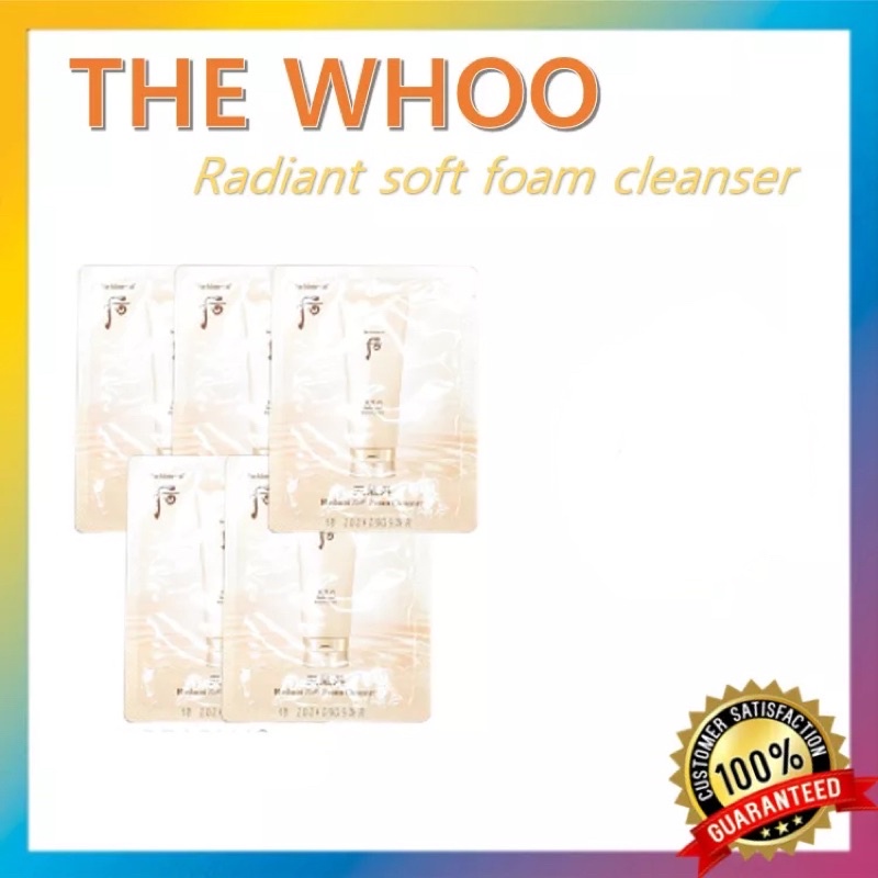 Sữa Rửa Mặt Tái Sinh Whoo Radiant Cleansing Foam date 2025