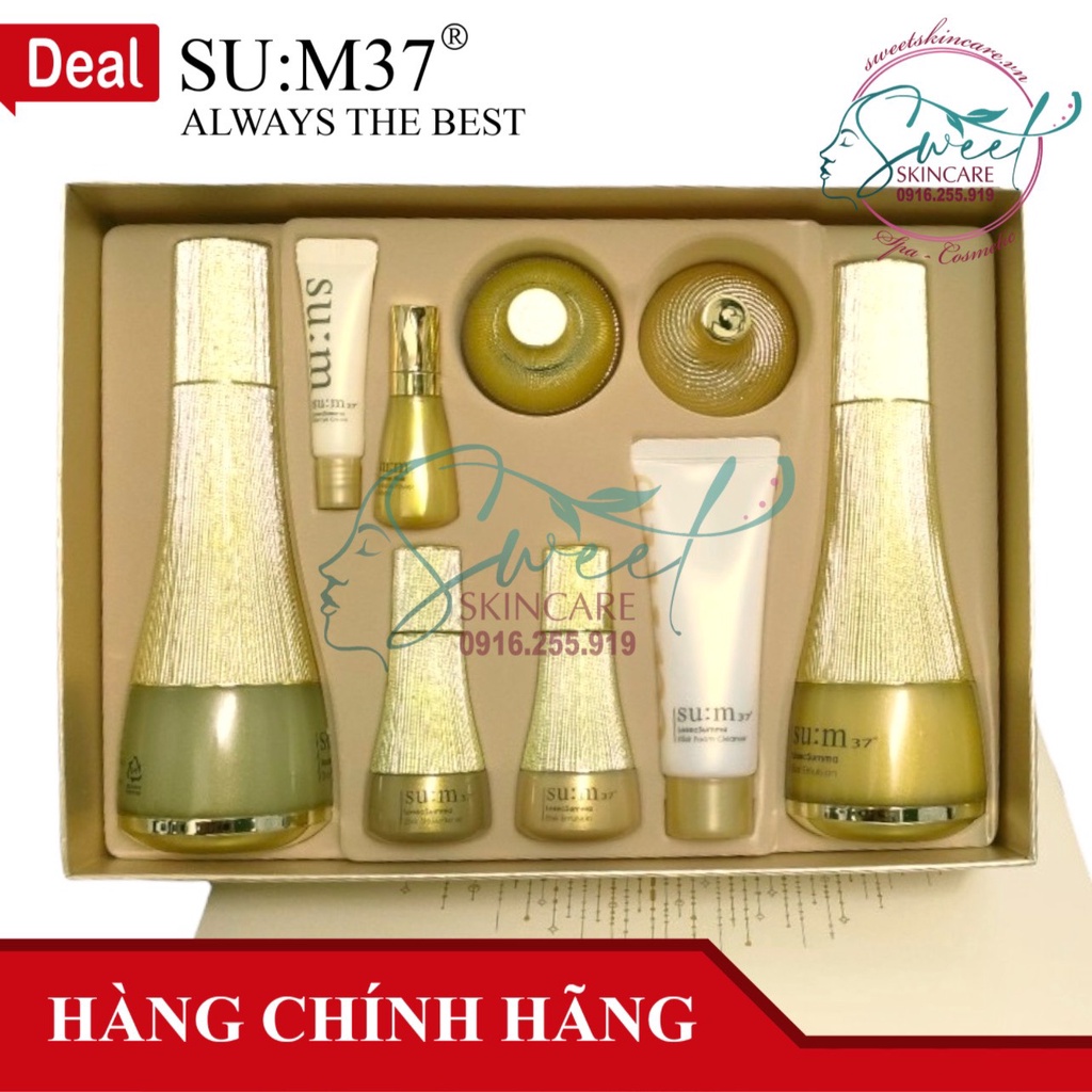 Bộ dưỡng da Su:m37° Losec Summa chống lão hoá và mụn cho da nhạy cảm, da yếu [Sum37] | BigBuy360 - bigbuy360.vn