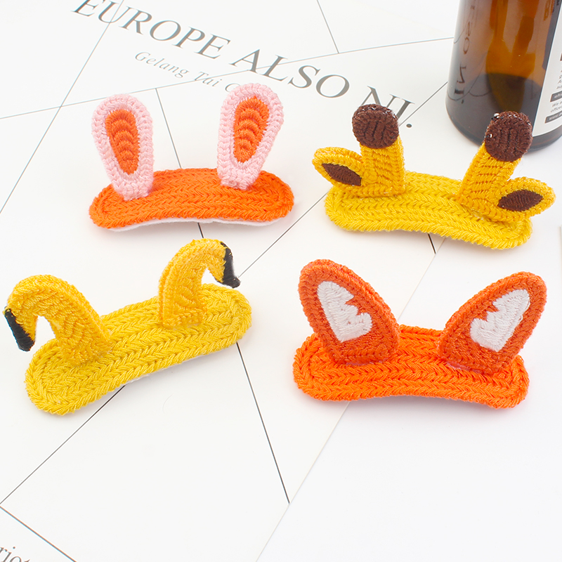 Kẹp Tóc Hình Tai Thỏ 3d Xinh Xắn Cho Bạn Gái