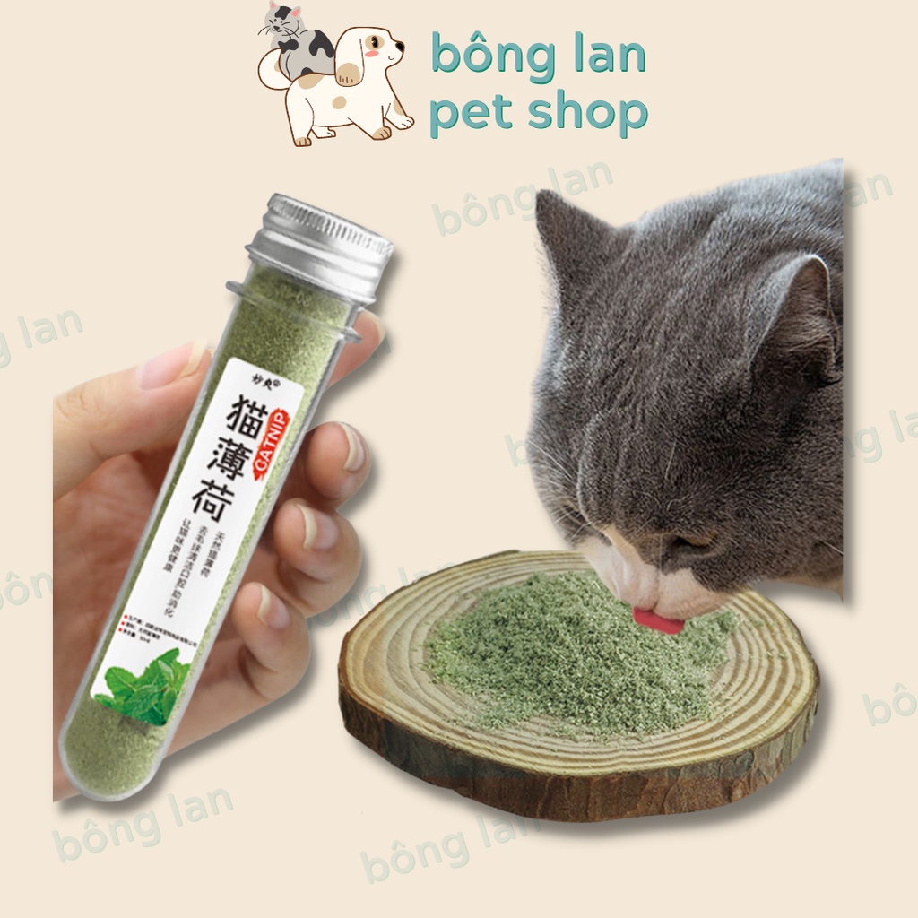 Cỏ mèo bạc hà CATNIP giúp mèo thư giãn 50ml