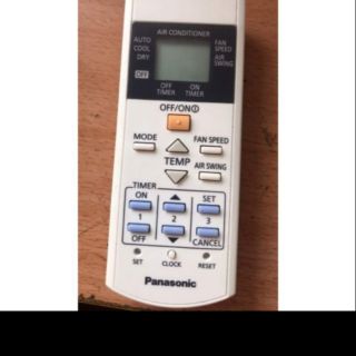 Điều khiển điều hòa panasonic 1 chiều