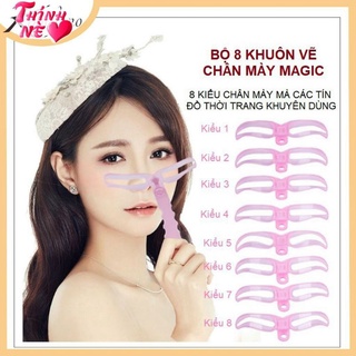 khuôn vẽ mày nhiều mẫu mp
