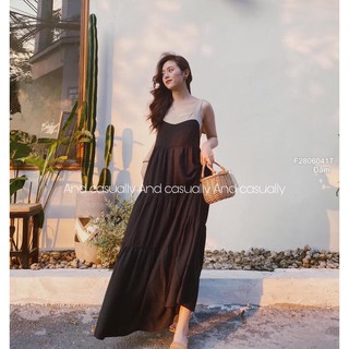 Đầm maxi đũi 2 dây cột nơ cực xinh!