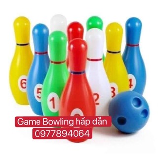 Trò chơi bowling- giáo cụ dạy học hấp dẫn