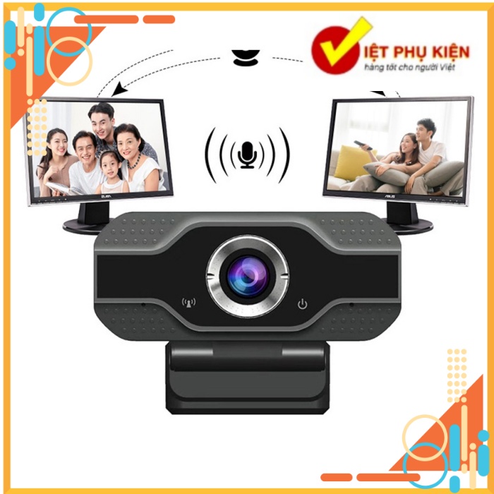 WEBCAM J2 PRO 1080P HD HDR Có Mic 150 độ dạng kẹp Dễ sử dụng, chỉ cần cắm cáp micro USB, không cần cài đặt