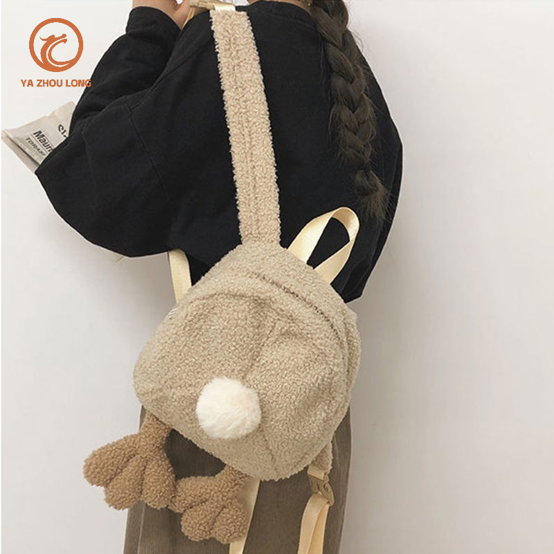 Ba lô YAZHOULONG vải bông dễ thương thời trang thu đông dành cho nữ