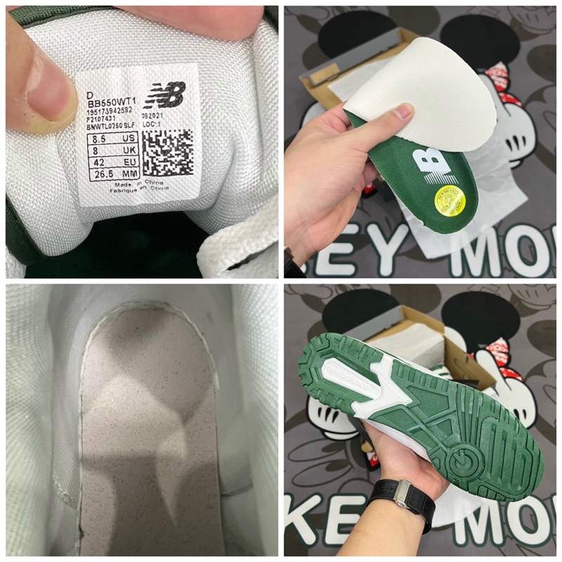 (Loli Sneaker) Giày NB 550 - Thấp Cổ - SC Quality