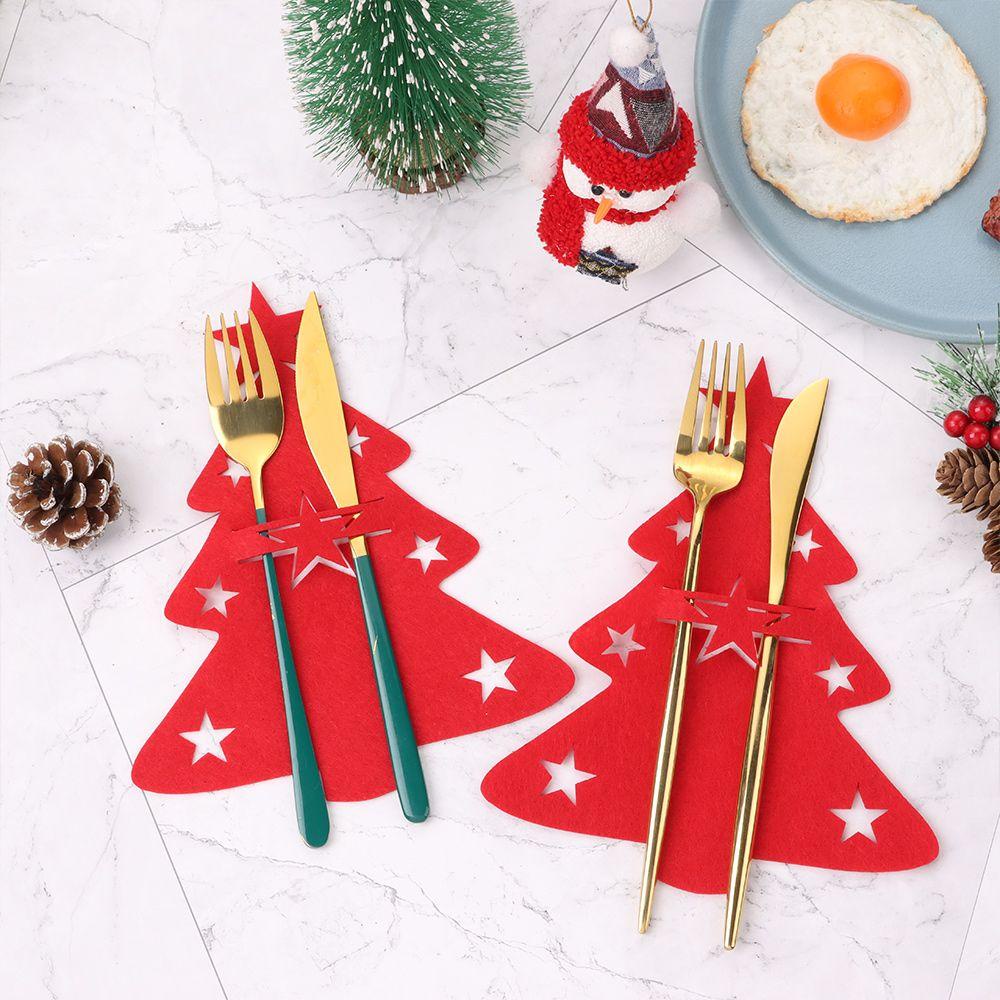 KRNY Set 4 Giá Đỡ Nĩa Độc Đáo Trang Trí Tiệc Tùng