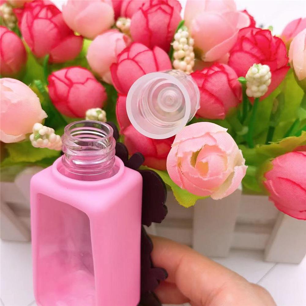 Bình Đựng Xà Phòng Rửa Tay Bằng Silicone Tiện Dụng Mang Theo Du Lịch