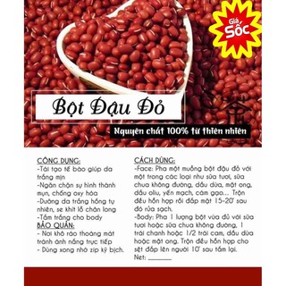 1kg Bột Đậu Đỏ làm đẹp