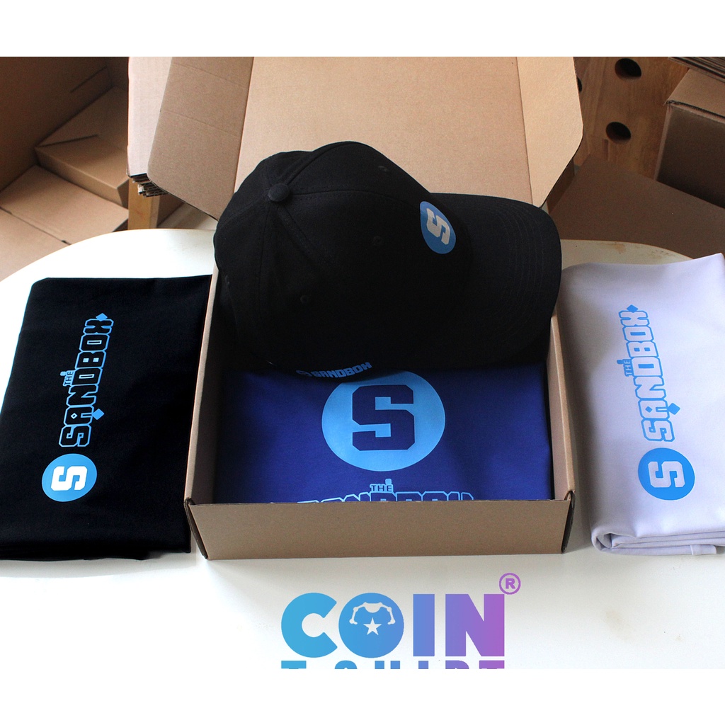 Áo thun cao cấp The Sandbox (SAND), Binance, Bitcoin