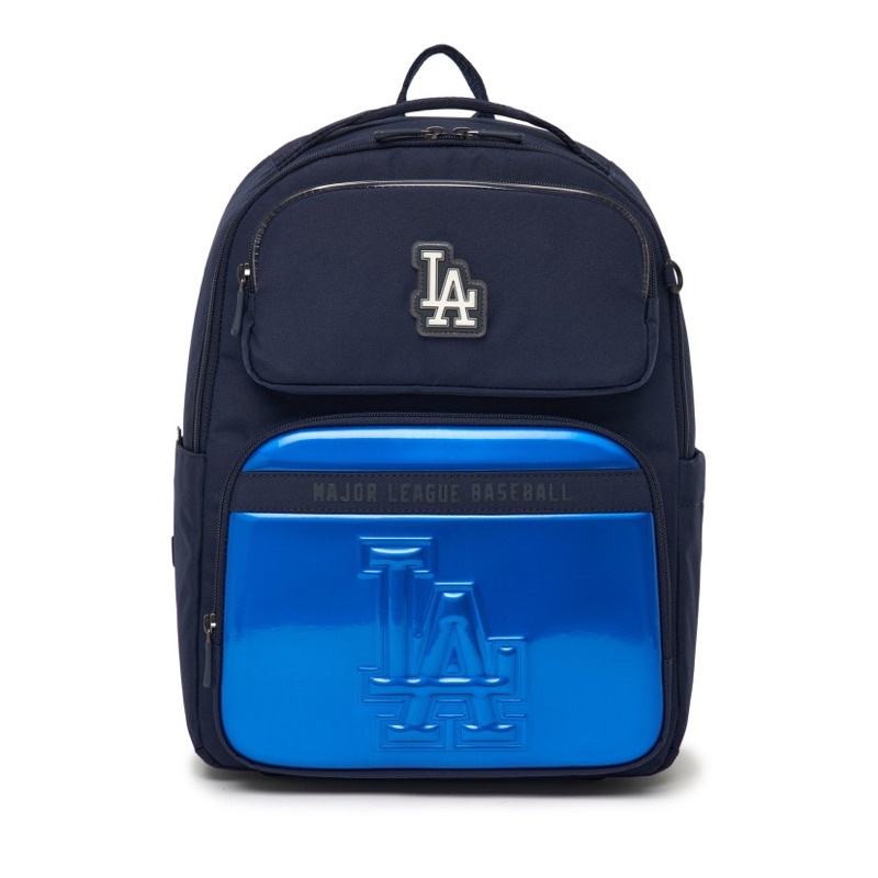 Balo MLB phối xanh cho bé trai