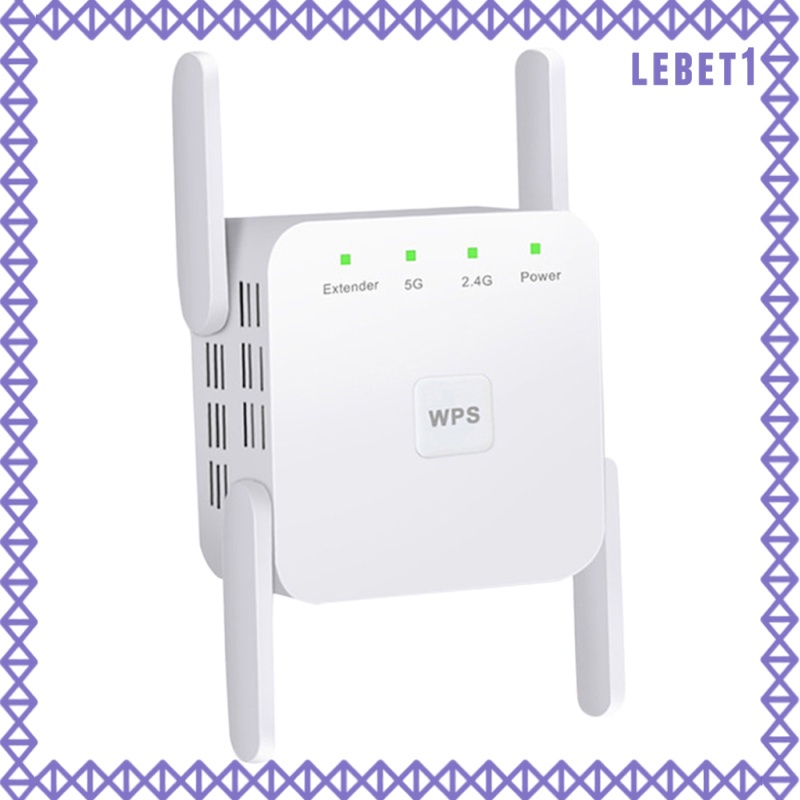 Bộ Lặp Sóng Wifi Không Dây 1200mbps 2.4g 5g 4 Ăng Ten | BigBuy360 - bigbuy360.vn