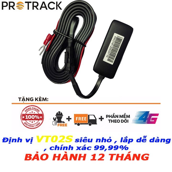 Định vị Xe máy - Ô tô Protrack VT02s - HDSD chi tiết