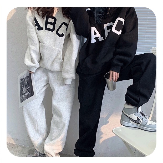 Áo hoodie ABC , áo khoác nỉ nam nữ dáng rộng phong cách ulzzang Freeship | BigBuy360 - bigbuy360.vn
