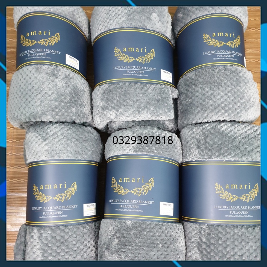 Chăn tuyết nhung vân tổ ong,Mền nhung tuyết hè thu vân ong cao cấp siêu mềm mịn kích thước 1m8x2m