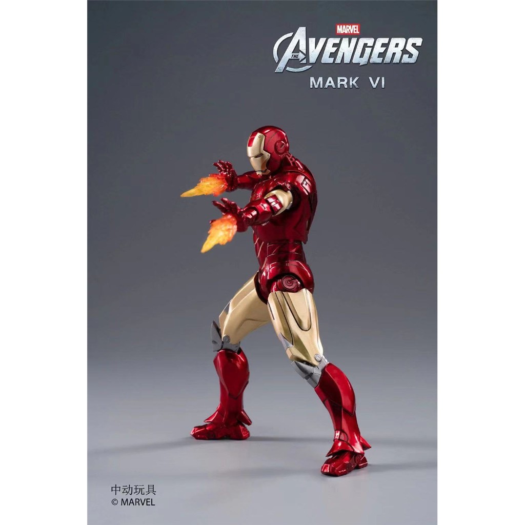 Mô hình ZDToys Iron Man Mark VI (MK6) Tỉ lệ 1:10