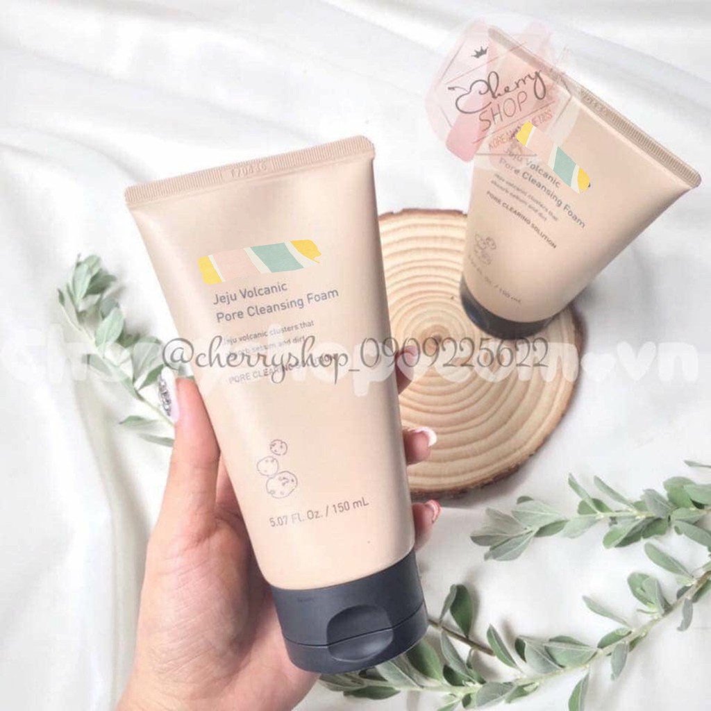 Sữa rửa mặt gảm mụn - Sữa rửa mặt innisfree trắng da làm sạch Tro Núi Lửa Innisfree Hàn Quốc