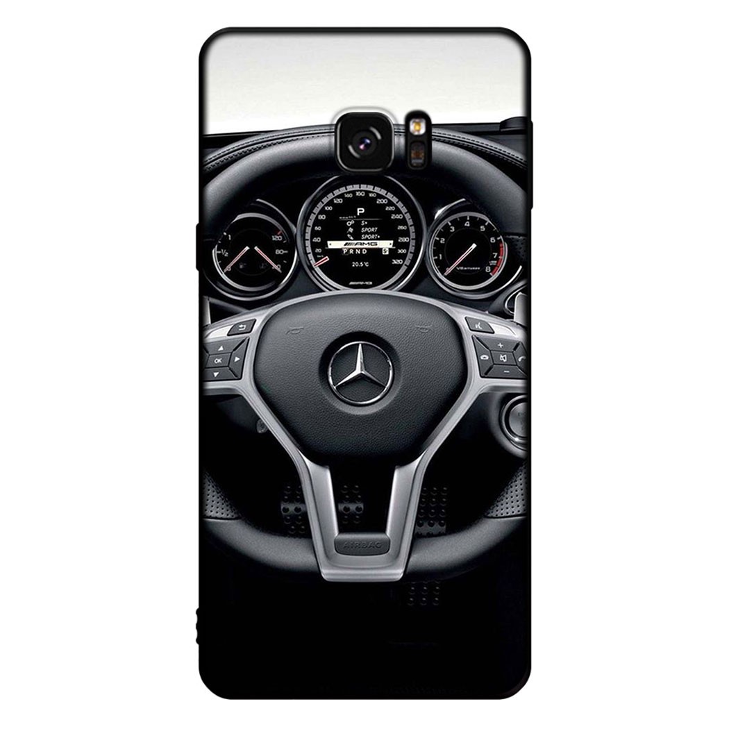 Ốp điện thoại silicon hình logo Mercedes Benz cho Samsung A9 A10 A10S A20 A20S A20E A30 A30S A40 A40S A50