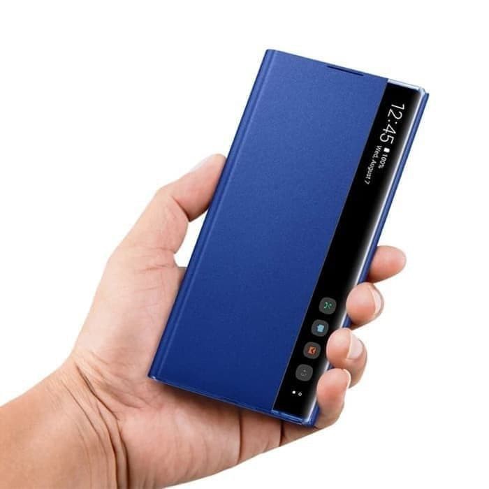 Ốp Điện Thoại Nắp Gập Tráng Gương Thông Minh Sang Trọng Chống Sốc Cho SAMSUNG A02 M02 A21S A02S M30S M21 M5