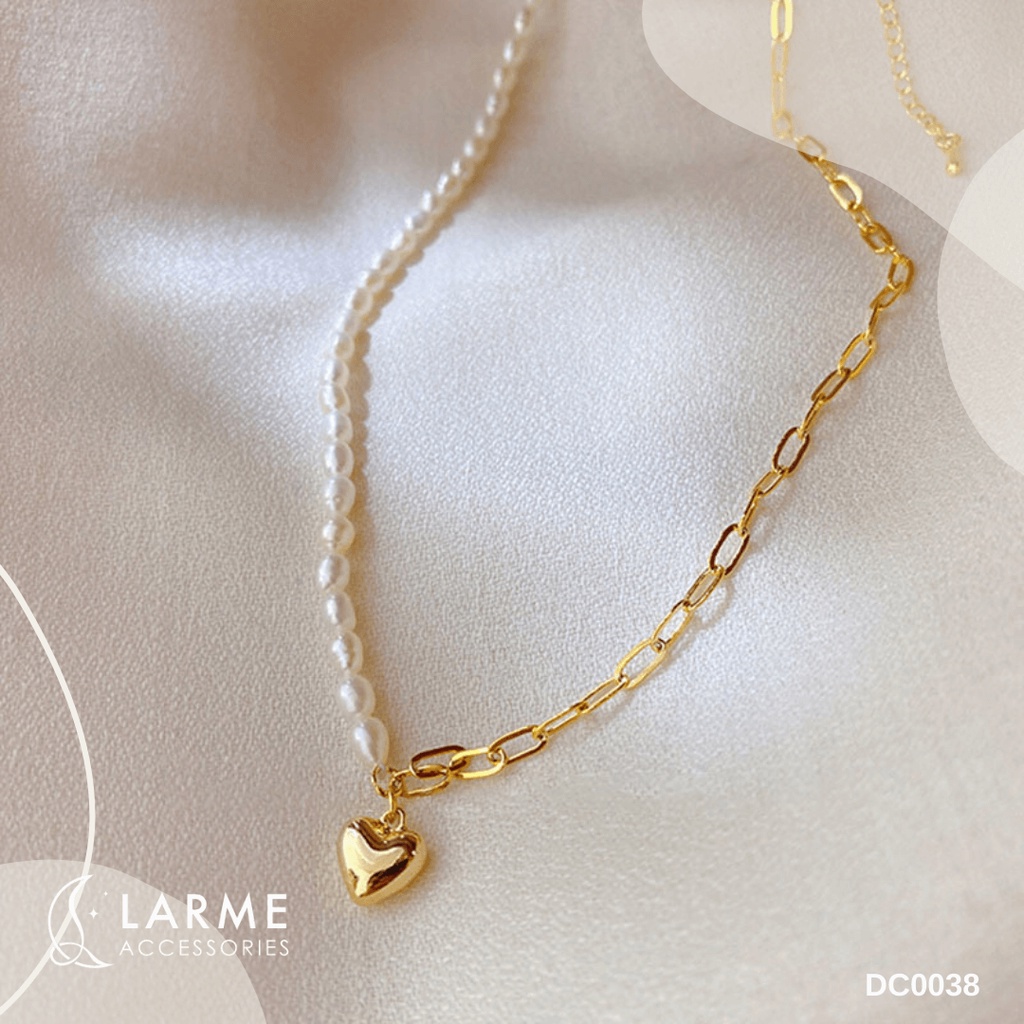 Dây chuyền, vòng cổ hình trái tim Larme Accessories - DC0038