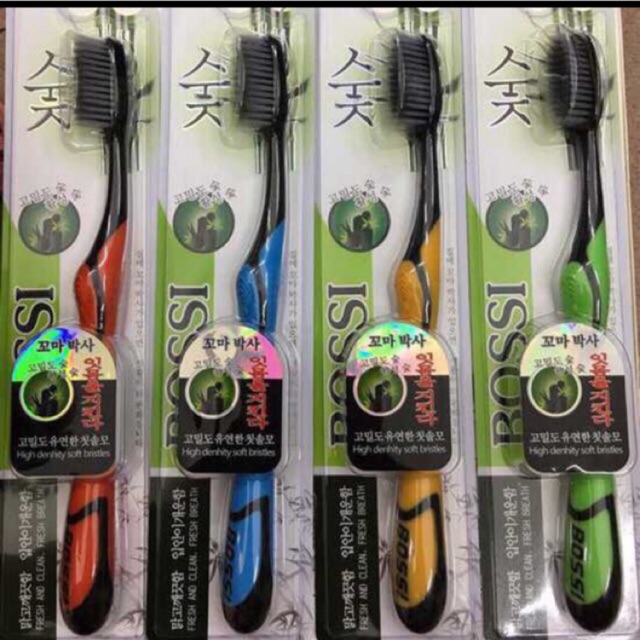 Bàn chải đánh răng than tre hoạt tính