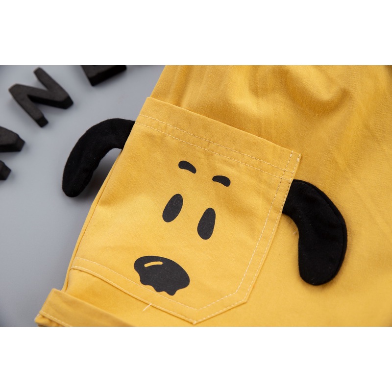 Quần NgắN cotton HọA TiếT HoạT HìNh Cho Bé