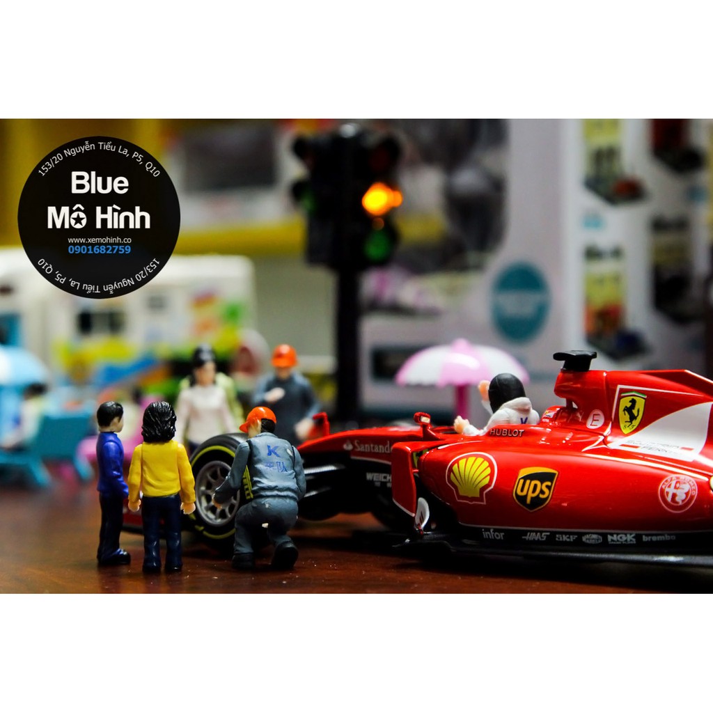 Blue mô hình | Mô hình nhân vật figure garage xe mô hình