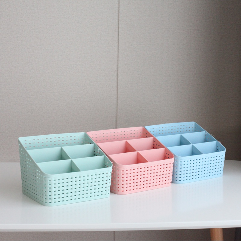 Hộp Đựng Đồ Dùng 4 / 5 Ngăn Đa Năng Tiện Dụng Cho Phòng Khách