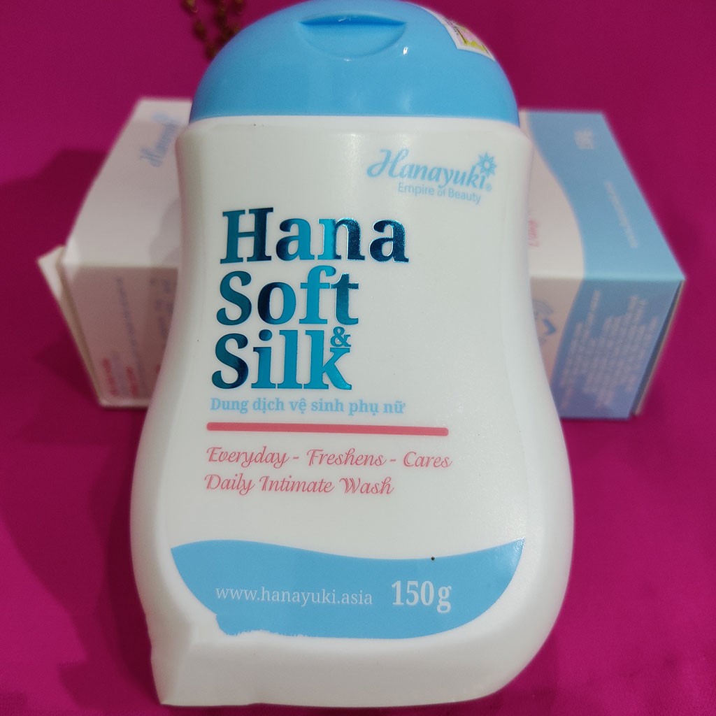 (Bán giá gốc) [CHÍNH HÃNG 100%]DUNG DỊCH VỆ SINH HANA SOFT SILK, HANAYUKI