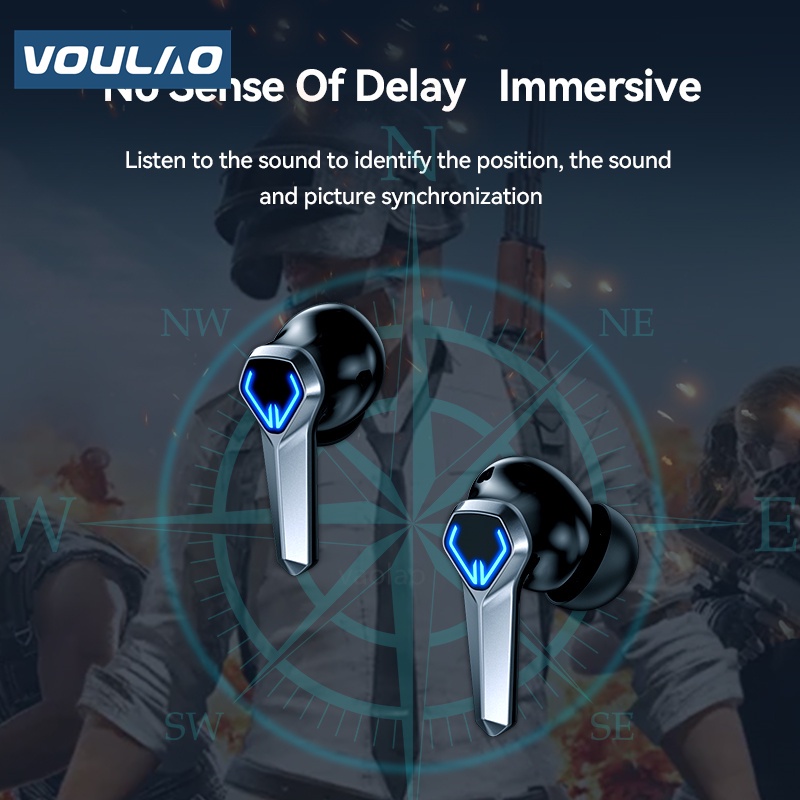 VAOLAO-GM1- Tai nghe chơi game không có độ trễ với micrô